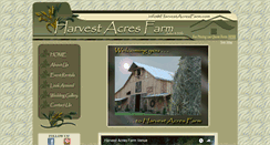 Desktop Screenshot of harvestacresfarm.com